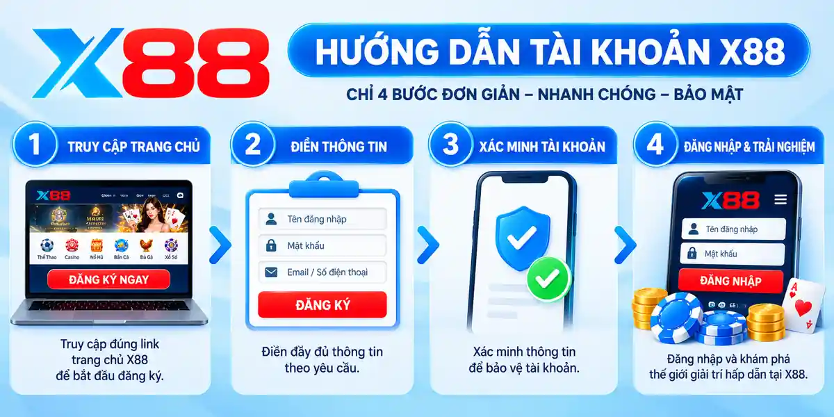 Hướng Dẫn Tài Khoản X88